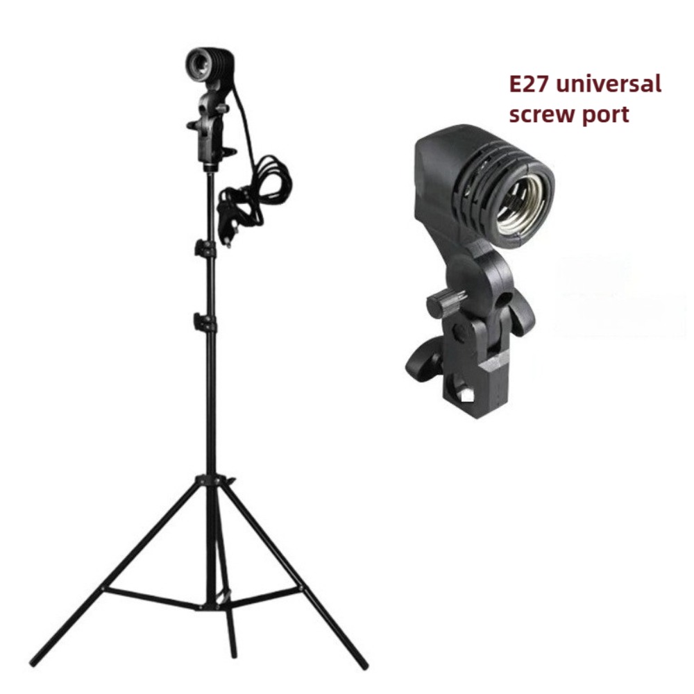 Photography Lighting For Studio - Light Bulb Stand 2M, E27 AC