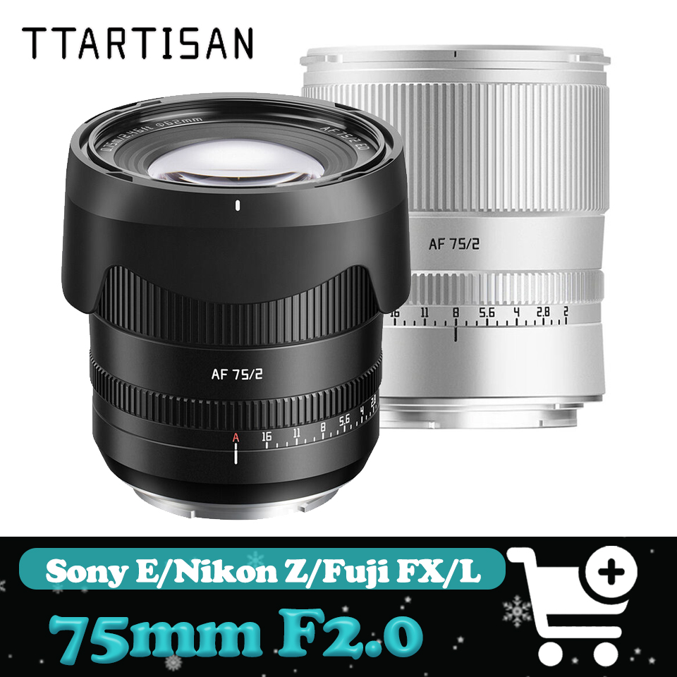 Fujifilm Camera X-T5 - TTArtisan Full Frame Protrait Lens AF
