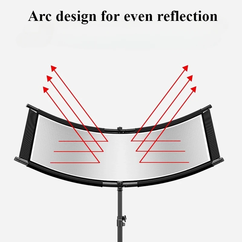 Photography Lighting Type - 4-Color Cloth U-Type Reflector Collapsible Photography