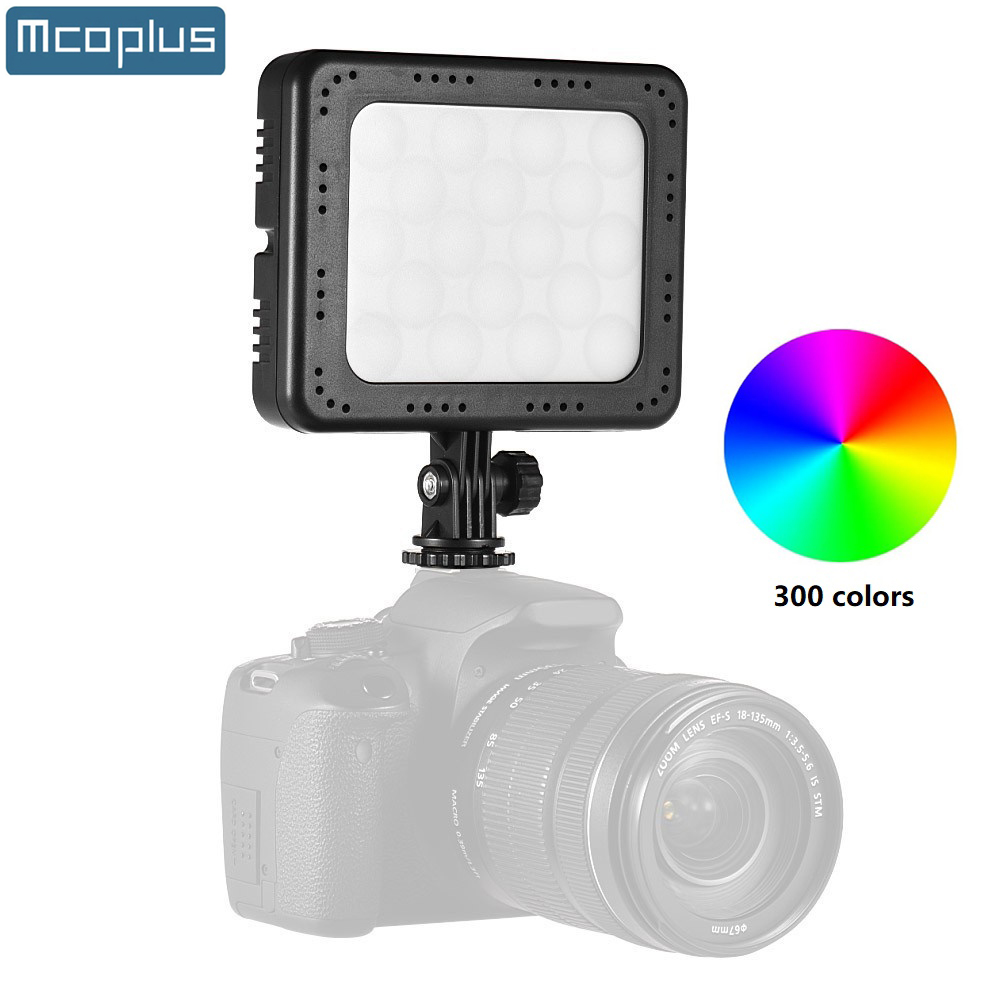 Photography Lighting Youtube - Mcoplus 300 Color RGB Photography Video