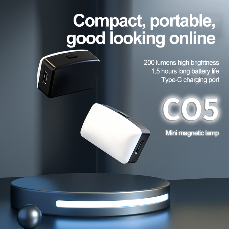 Quality Photography Lighting - Mini Magnetic Selfie Fill Light Portable