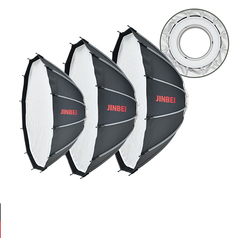Photography Lighting For Studio - JINBEI 65 Quick Open Parabolic Plyo