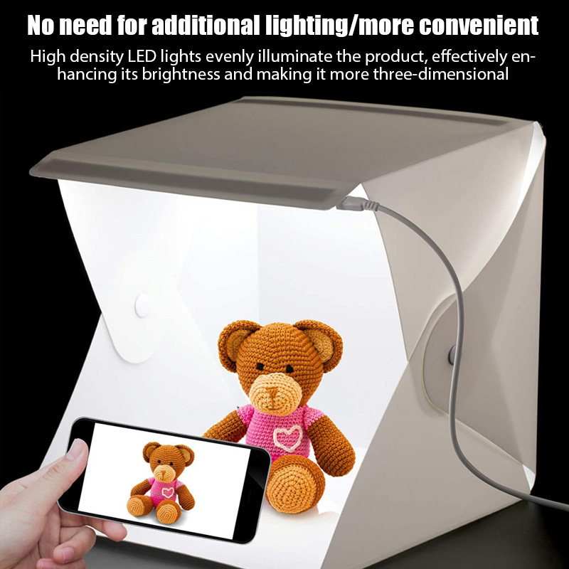 Photography Lighting For Products - Lightbox Light Box Mini Photo Studio