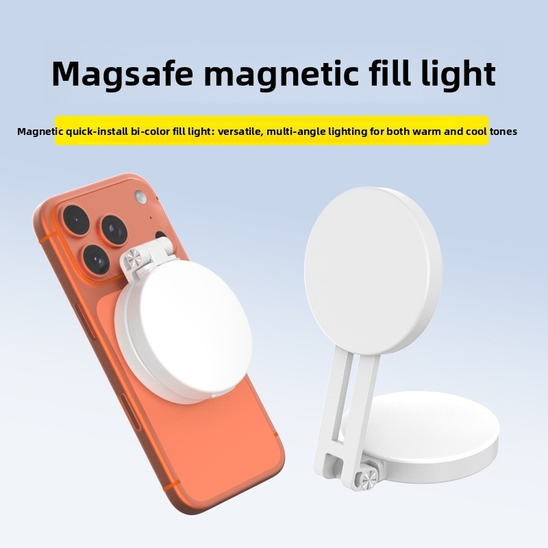 Quality Photography Lighting - Magsafe Phone LED Ring Light Portable