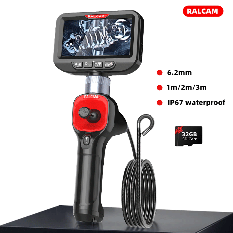 Macro Photography Led Lighting - 360° Joystick Articulating Borescope, 6.2mm 4