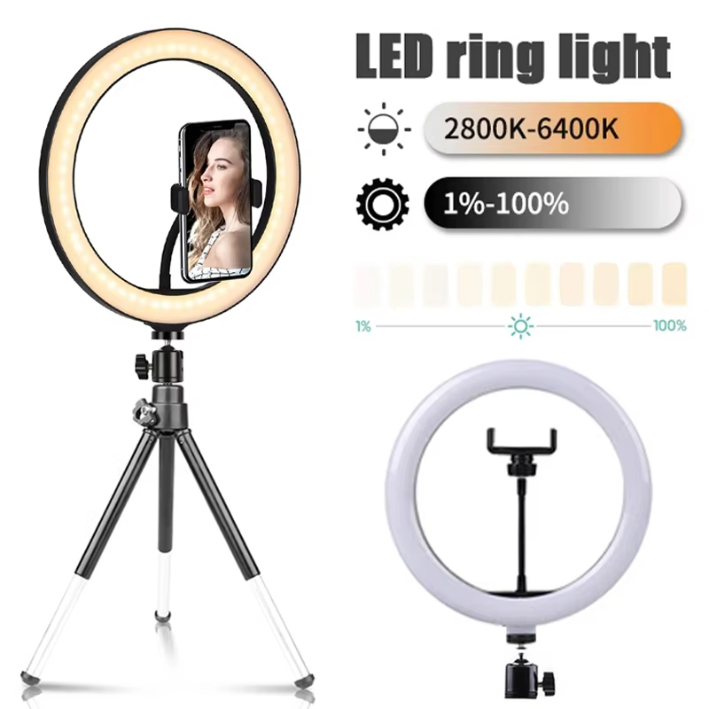 Photography Lighting Overhead - 10 inch Selfie Ring Light Photography