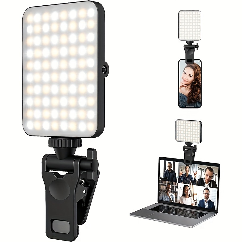 Quality Photography Lighting - 1pc Rechargeable Magnetic LED Selfie Light,3