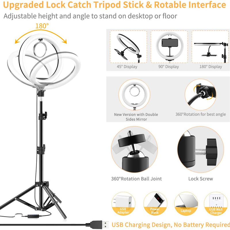 16/26/33cm Selfie Ring Light P - đánh giá và giá Photography Lighting For Products