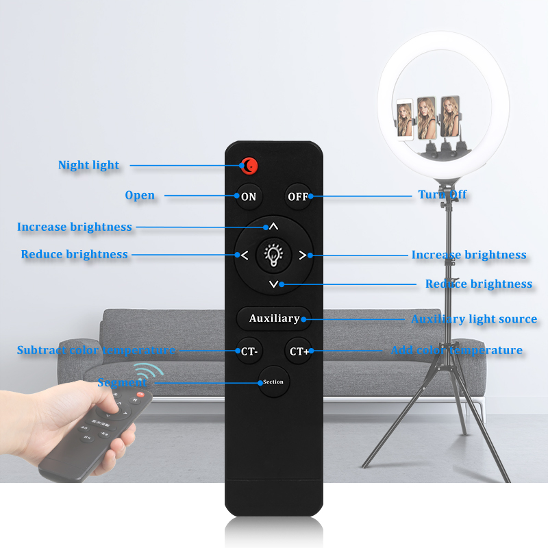 Yizhestudio F488 22Inch Vòng Đ - đánh giá và giá Photography Lighting Youtube
