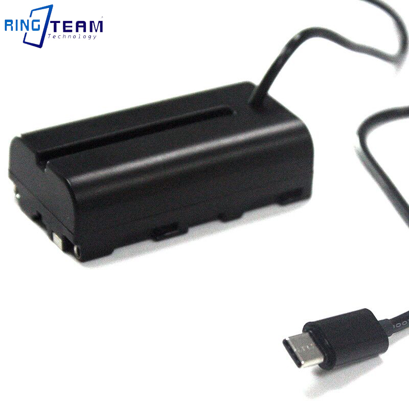 Type C Power Cable with NP-F55 - đánh giá và giá Photography Lighting For Dummies