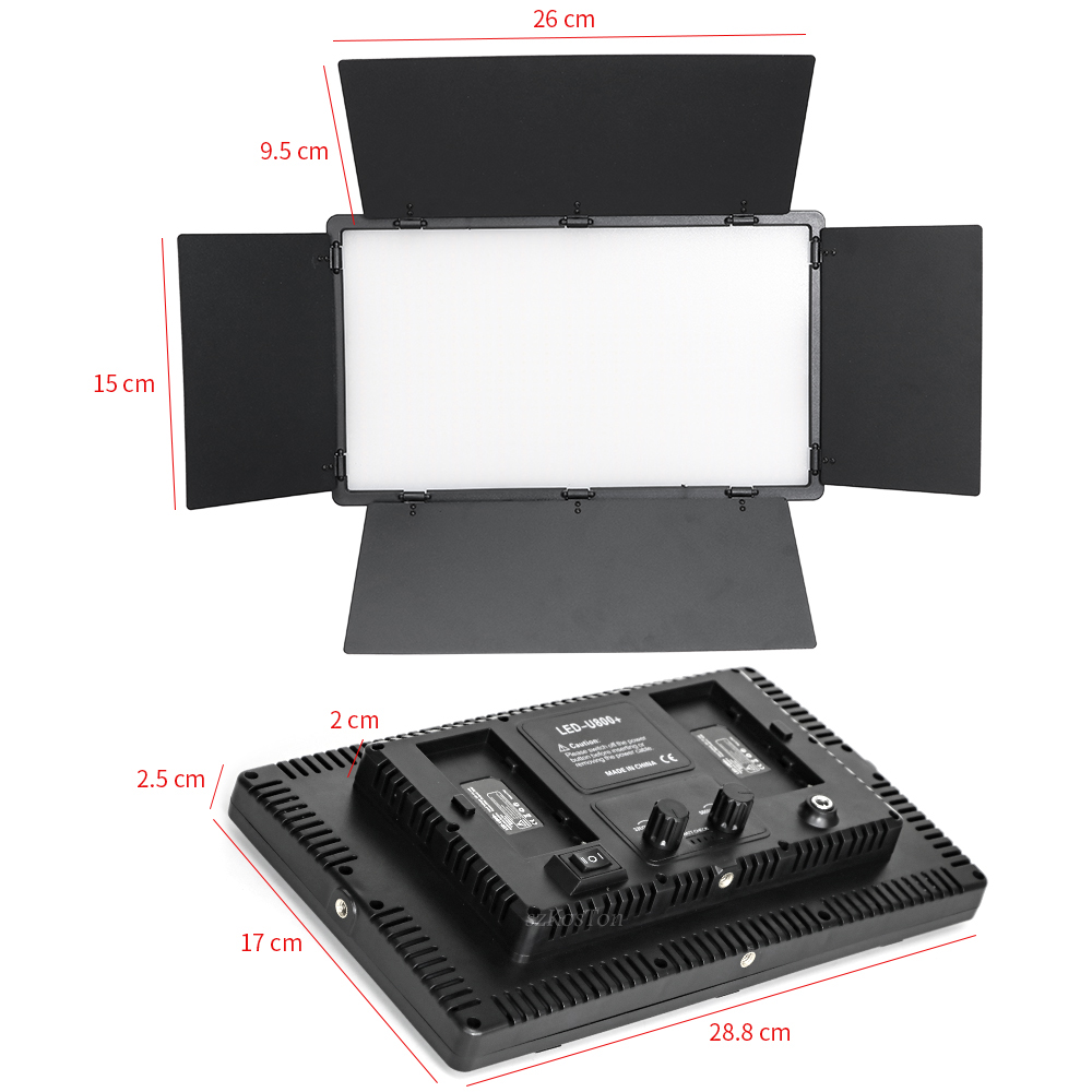 U800 LED Photo Studio Light fo - đánh giá và giá Photography Lighting Youtube