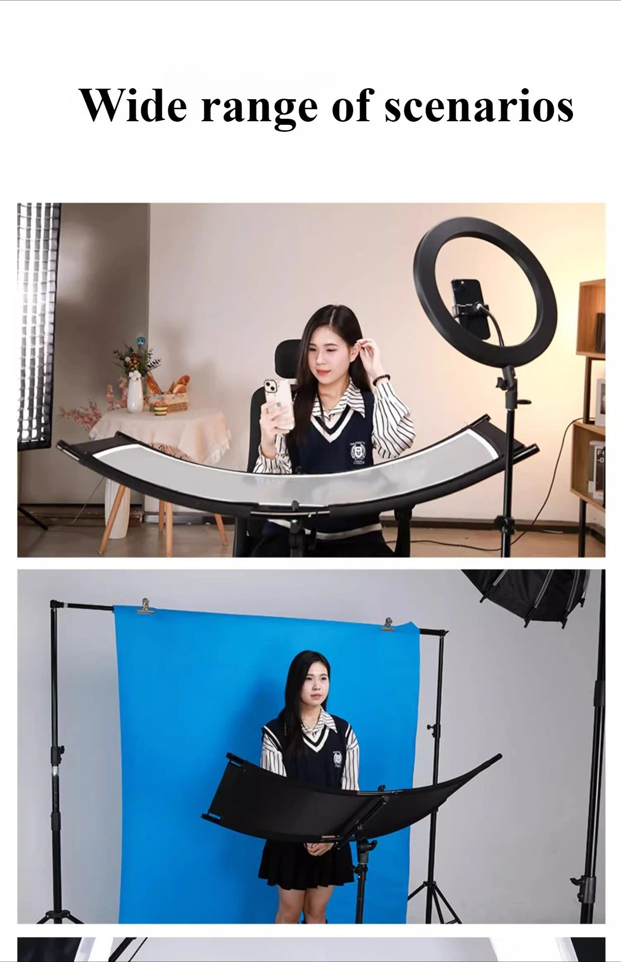 4-Color Cloth U-Type Reflector - đánh giá và giá Photography Lighting Type