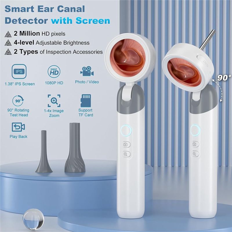 LXYB18B Wireless Ear Otoscope  - đánh giá và giá Macro Photography Led Lighting