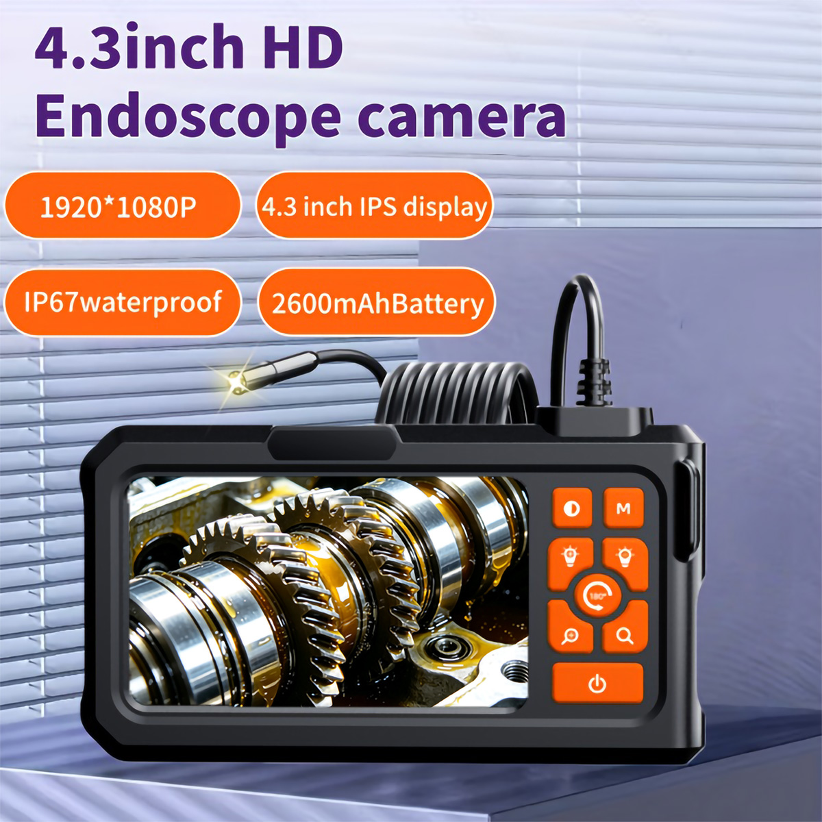 4.3 Inch IPS Screen Industrial - đánh giá và giá Macro Photography Led Lighting