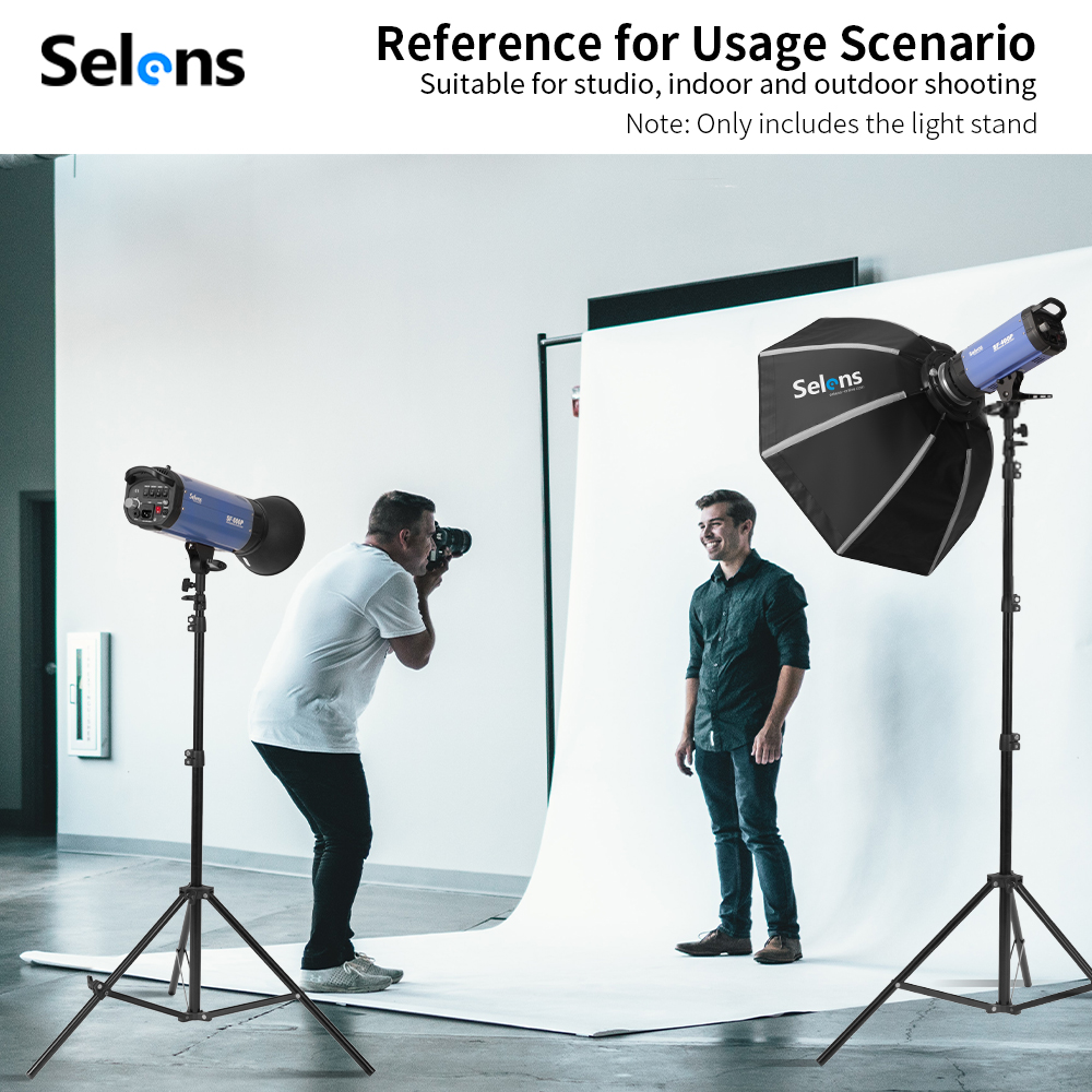 Selens 2.2~3.95m Air-Cushion L - đánh giá và giá Photography Lighting With Flash
