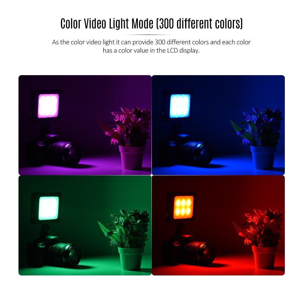 Mcoplus 300 Color RGB Photogra - đánh giá và giá Photography Lighting Youtube