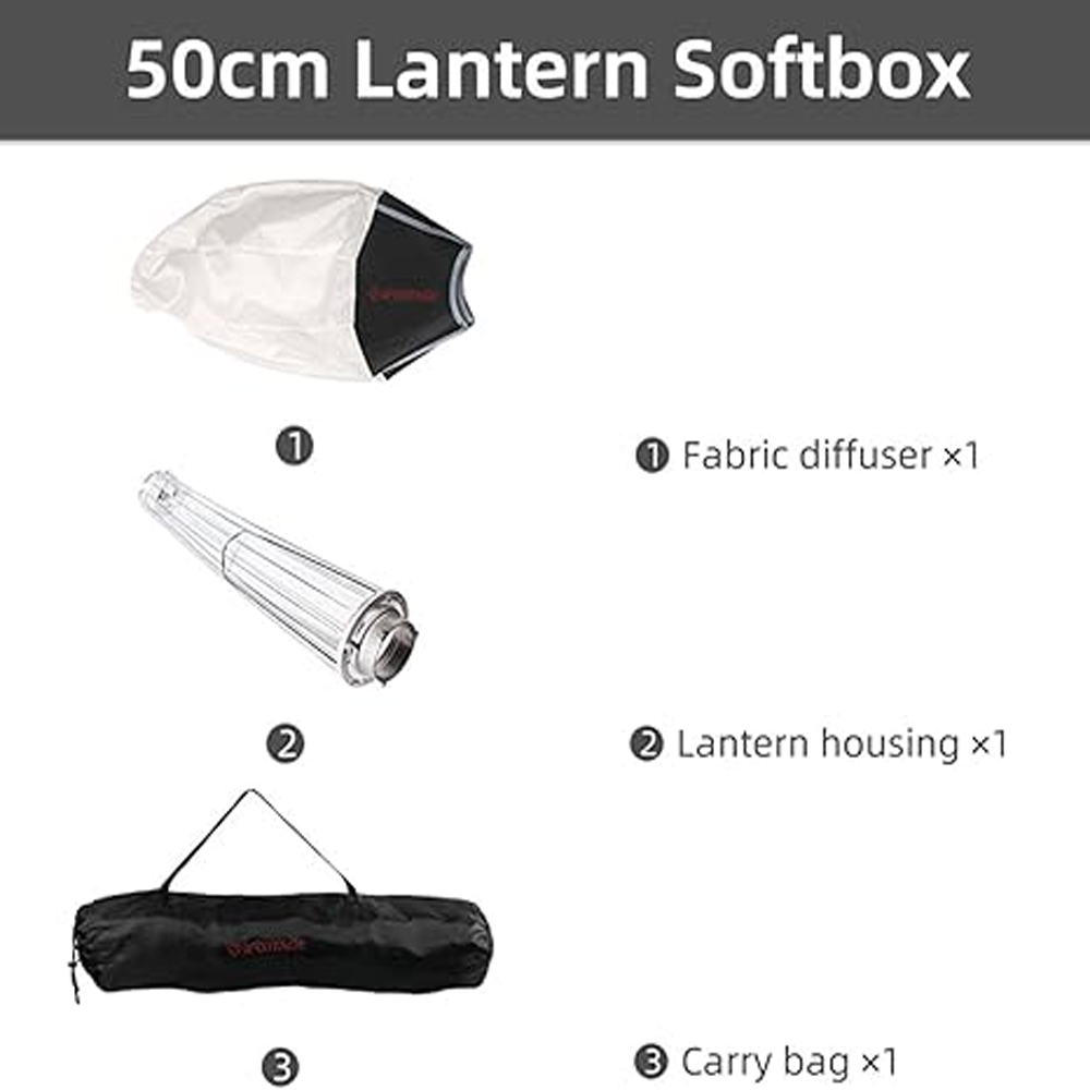 IFOOTAGE 65x65CM Lantern Softb - đánh giá và giá Barn Door Modifier