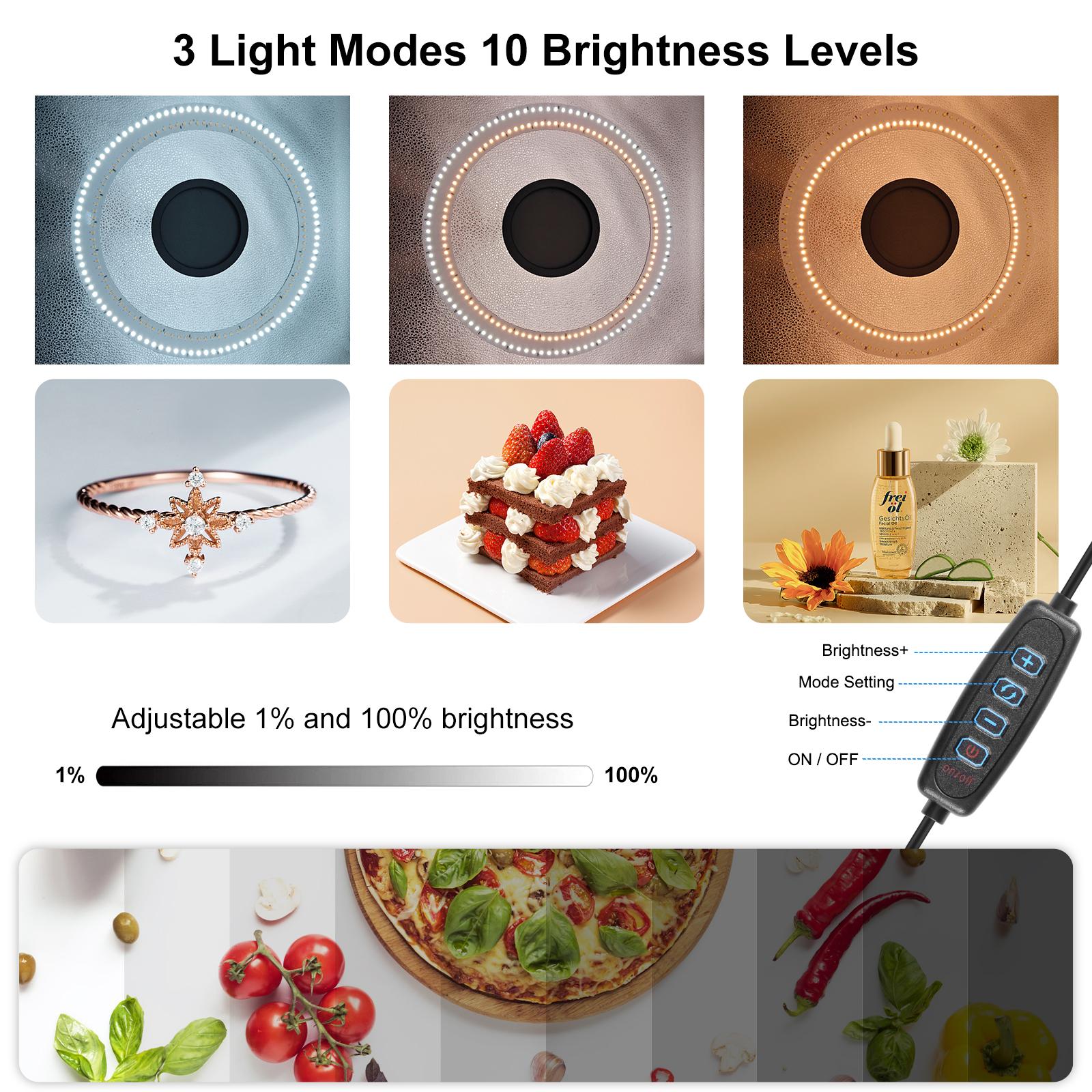 PULUZ 50cm Folding Portable Ri - đánh giá và giá Photography Lighting For Products