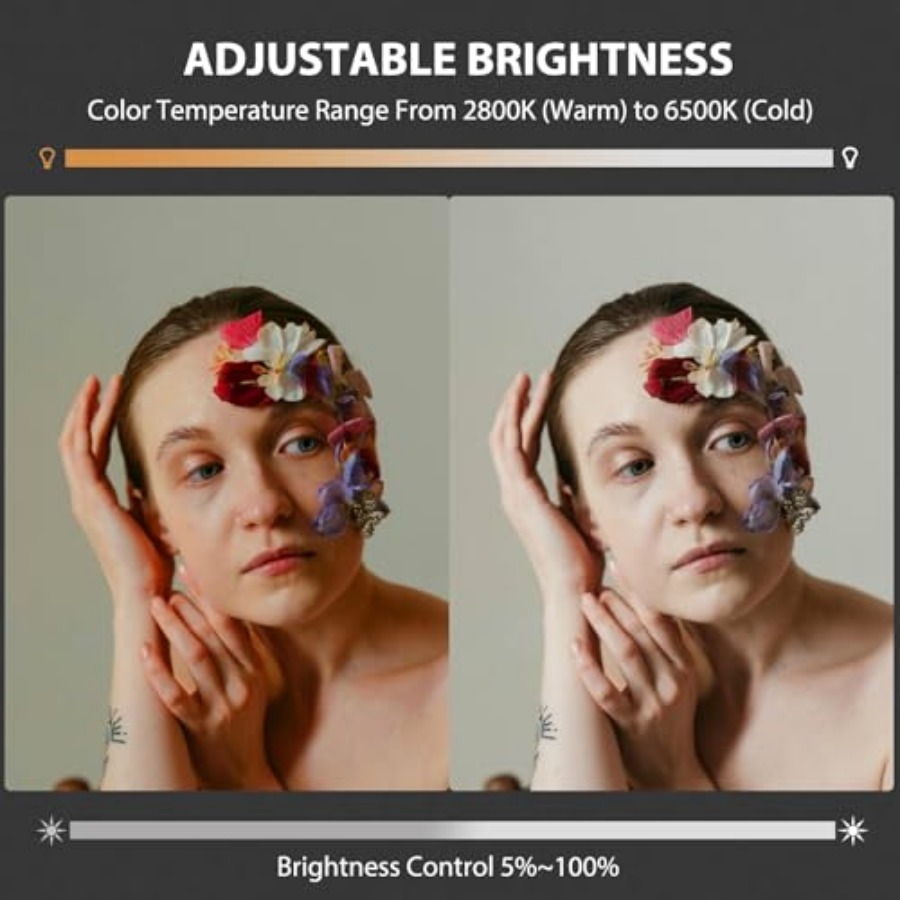 60W COB LED Video Light Handhe - đánh giá và giá Photography Lighting For Studio