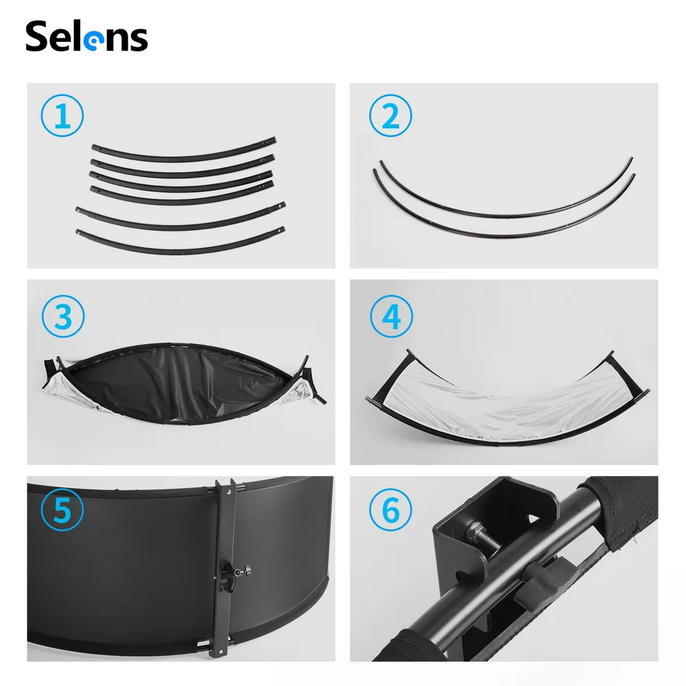Selens 4-IN-1 U-typed 105x260c - đánh giá và giá Photography Lighting Type