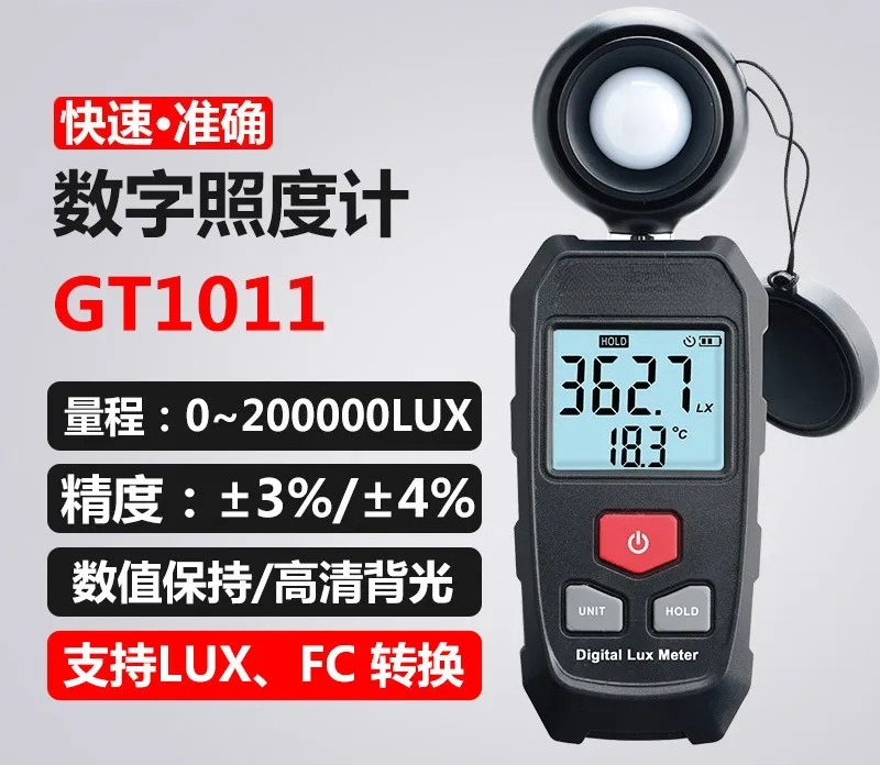 Digital Illuminance Meter High - đánh giá và giá Photography Lighting Test