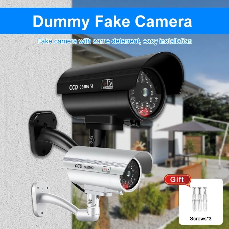 1PC Dummy Security Camera Watr - đánh giá và giá Macro Photography Led Lighting