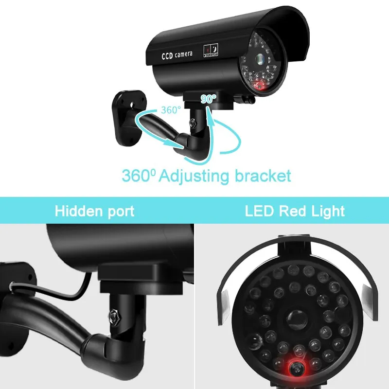 1PC Dummy Security Camera Watr - đánh giá và giá Macro Photography Led Lighting