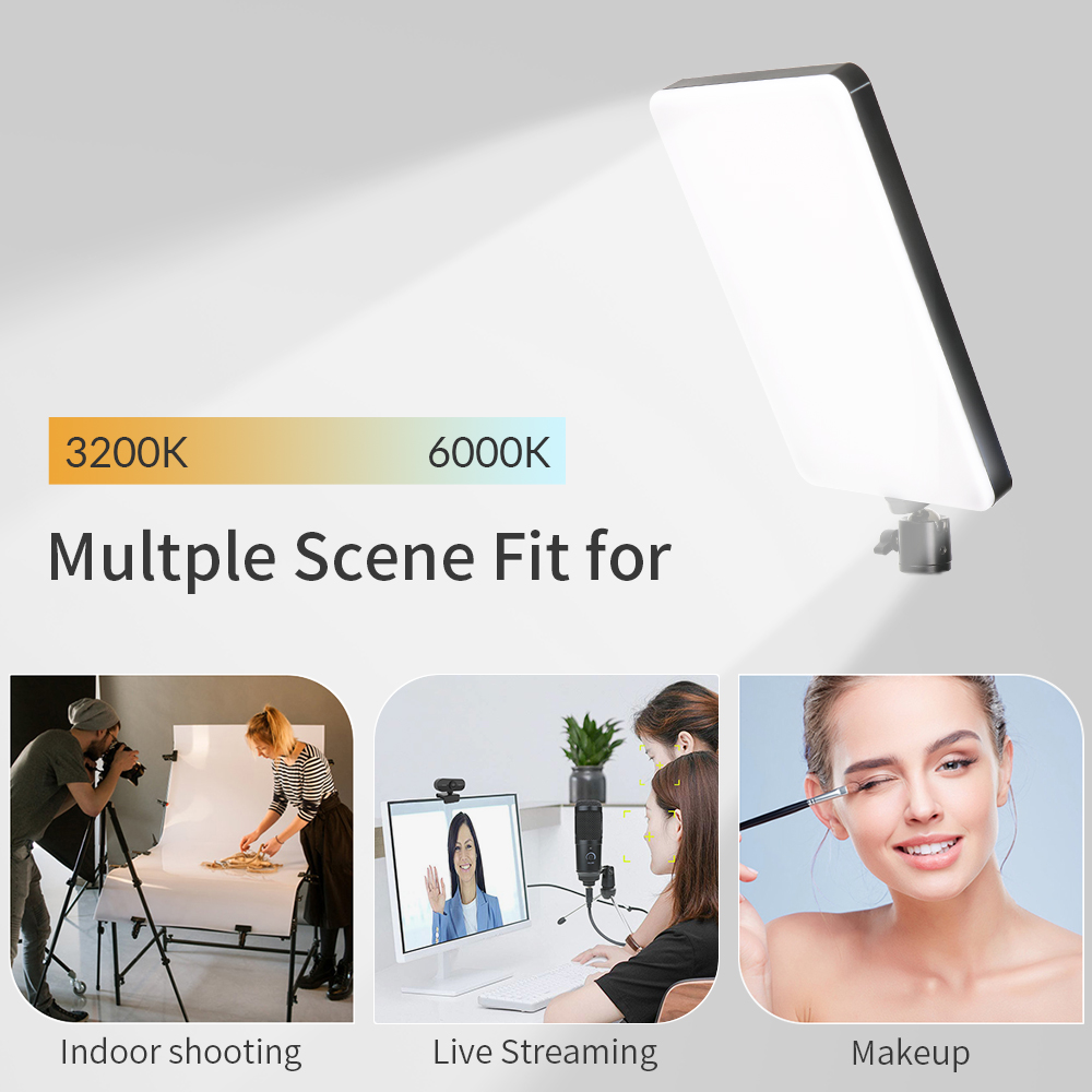 Mờ 10Inch Đèn Led Video Tấm Đỡ - đánh giá và giá Photography Lighting Youtube