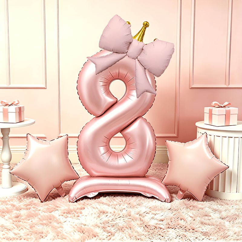 Light Luxury Pink 3D Balloons  - đánh giá và giá Photography Lighting For Products