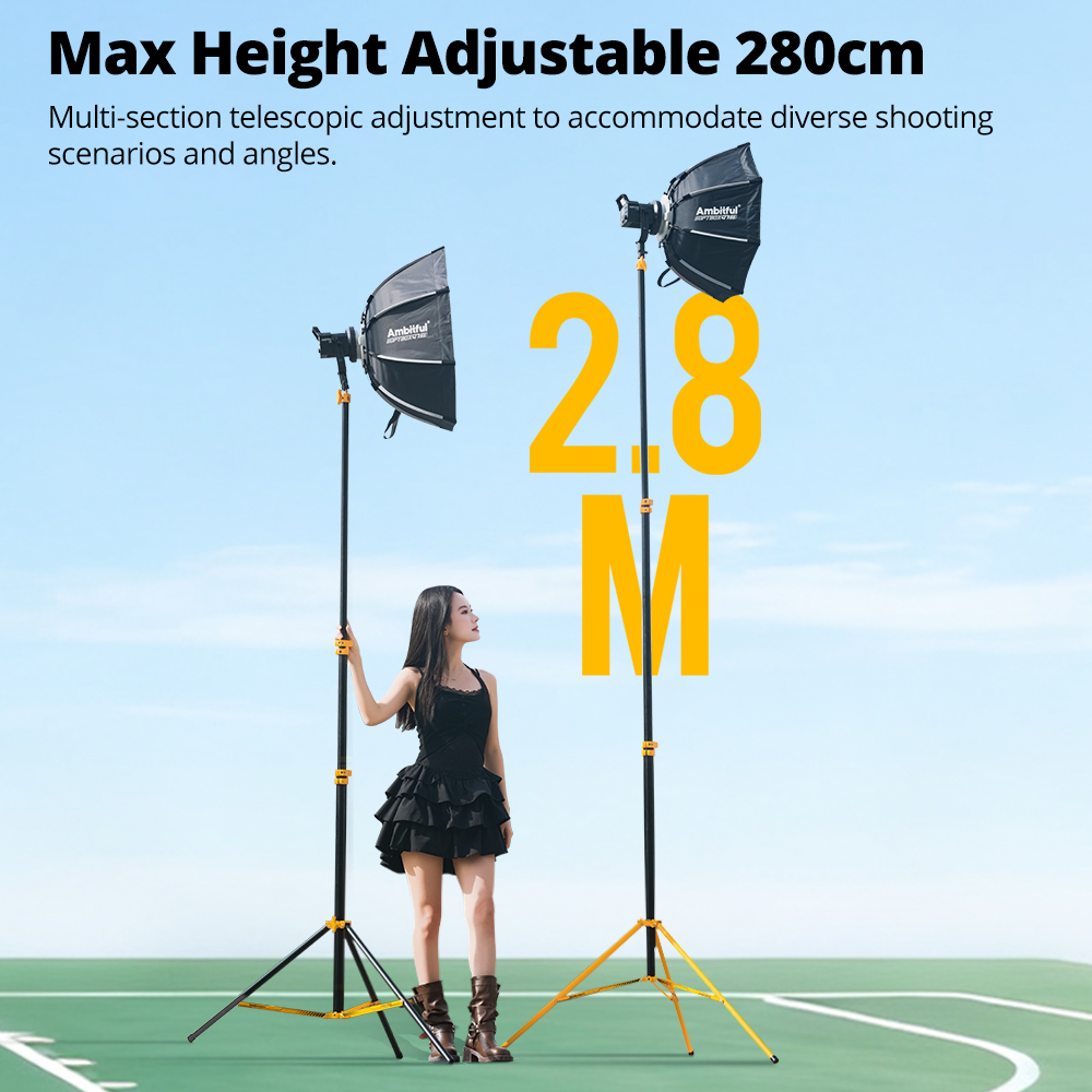 AMBITFUL GM280Y 280cm Professi - đánh giá và giá Photography Lighting For Products