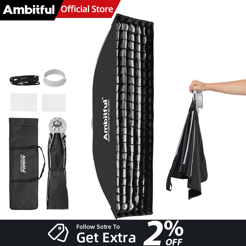 AMBITFUL Q7-II 30*120cm Bowens - đánh giá và giá Photography Lighting For Products