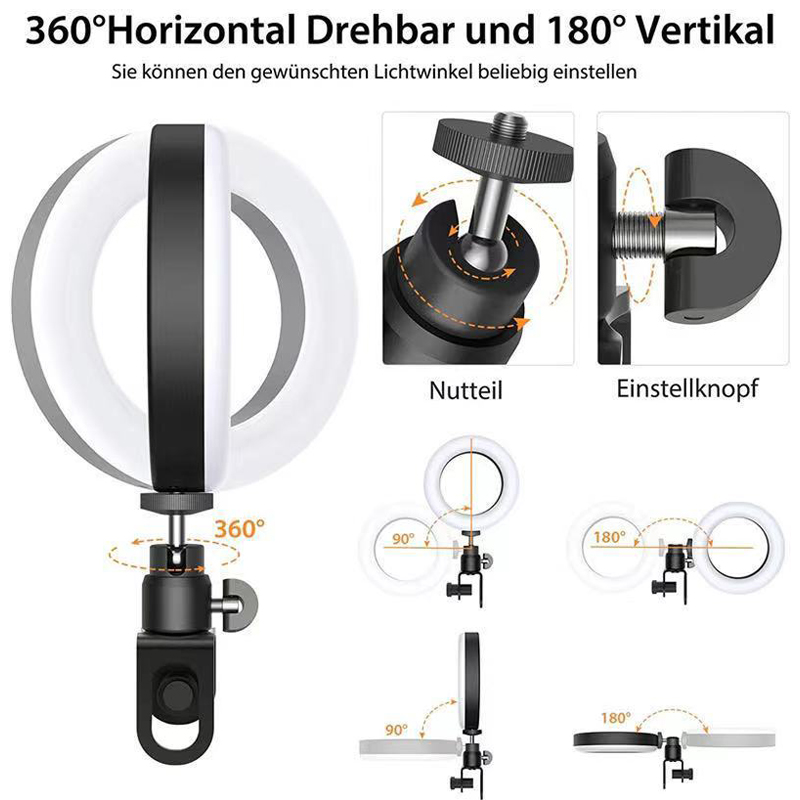 16cm LED Video Light with Stan - đánh giá và giá Photography Lighting Youtube