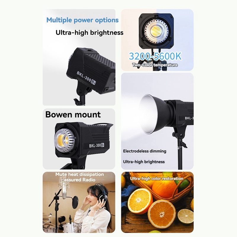 300W Bi LED Video Light, Conti - đánh giá và giá Quality Photography Lighting