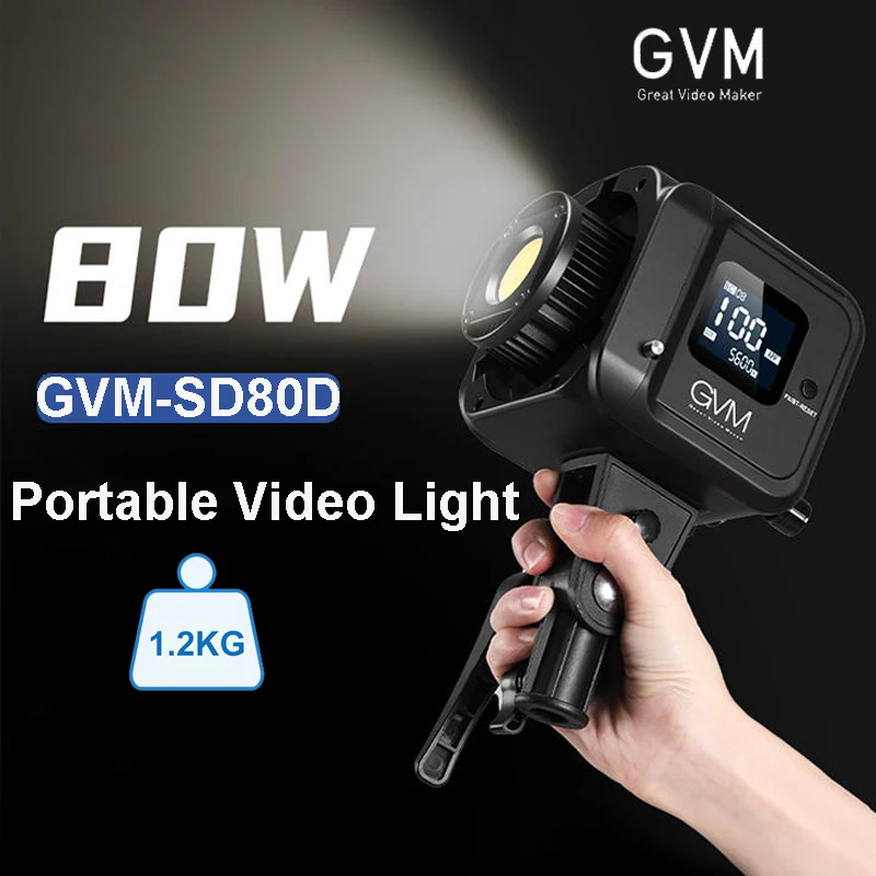 GVM SD80D 80W Bi-Color LED Vid - đánh giá và giá Photography Using Lighting