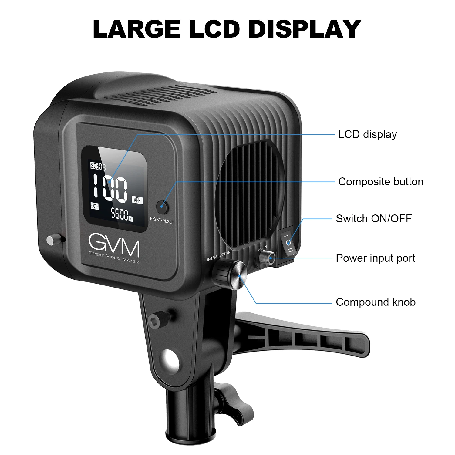 GVM SD80D 80W Bi-Color LED Vid - đánh giá và giá Photography Using Lighting