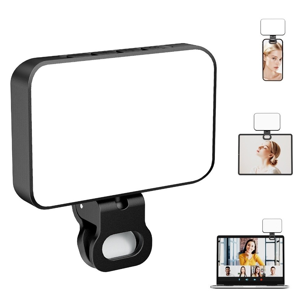 800/1000mAh LED Selfie Light 3 - đánh giá và giá Photography Lighting With Flash