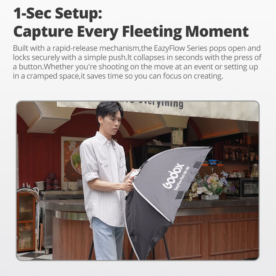 Godox EazyFlow series Foldable - đánh giá và giá Photography Lighting For Products