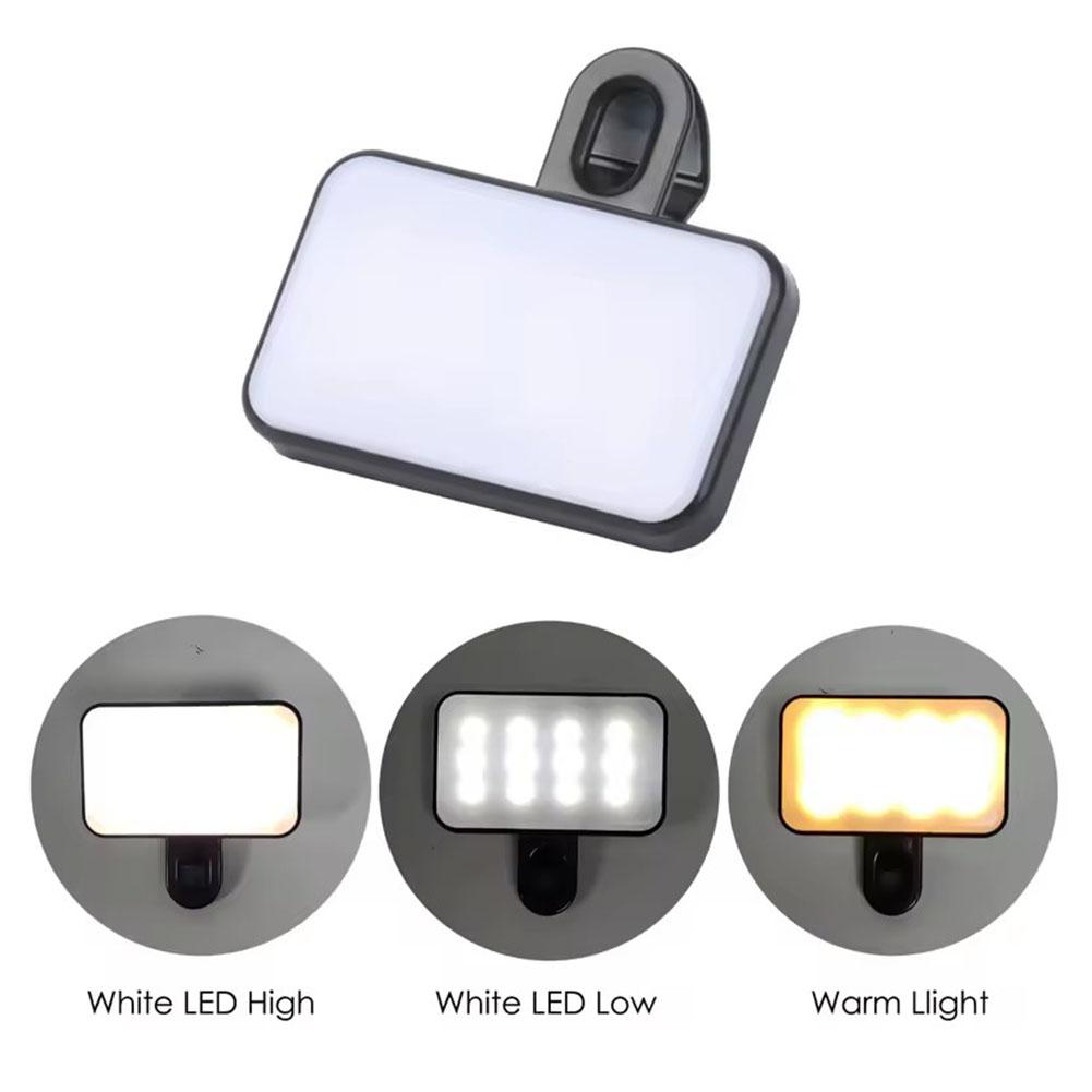 Mini LED Selfie Light 3 Color  - đánh giá và giá Quality Photography Lighting