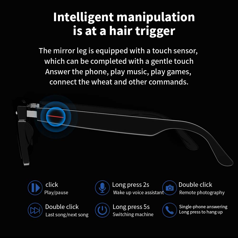 SENBONO E13 Smart Glasses:Blue - đánh giá và giá Photography Lighting Indoor